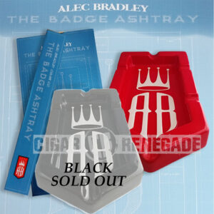 Alec Bradley The Badge Cigar Ashtray - Red