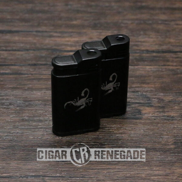 Camacho Single Flame Adjustable Refillable Cigar Torch Lighter_2
