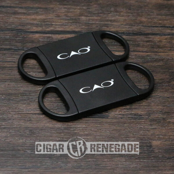 CAO Double Blade Stainless Steel Exact-Cut Cigar Cutter_1