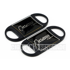 Cusano Double Blade Stainless Steel Exact-Cut Cigar Cutter