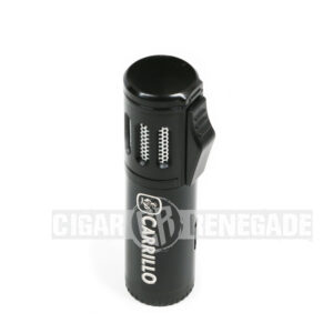 EP Carrillo Visol Triple Flame Adjustable Refillable Cigar Torch Lighter