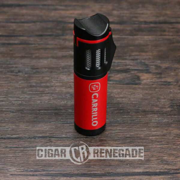 EP Carrillo Trilogy Triple Flame Adjustable Refillable Cigar Torch Lighter_1