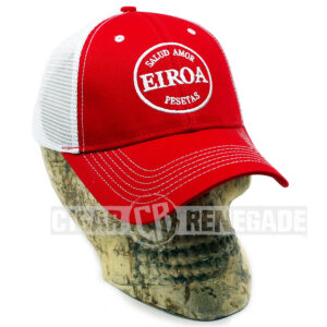 Eiroa "Salud Amor y Pesetas" Cigar Embroidered Adjustable Cap Hat