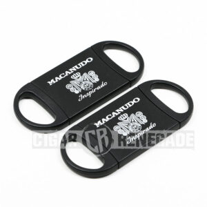 Macanudo Inspirado Double Blade Stainless Steel Exact-Cut Cigar Cutter