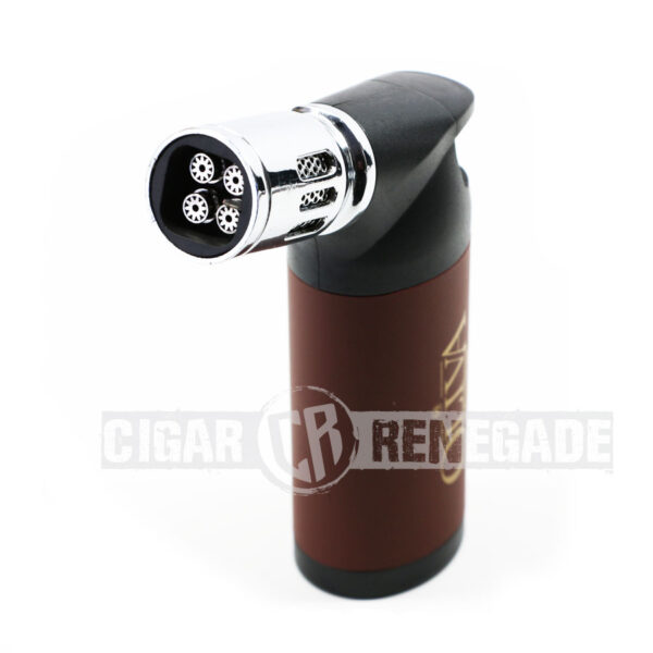 Oliva Quad Flame Adjustable Refillable Cigar Torch Lighter